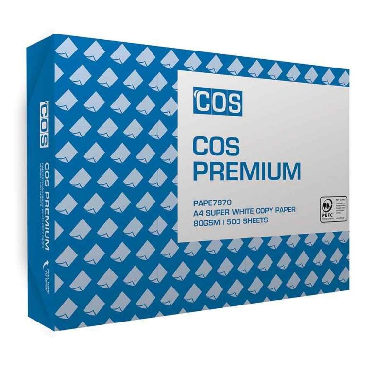 COS Premium A3 & A4 80 GSM Copy Paper White